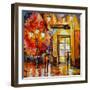 The Meeting-Leonid Afremov-Framed Art Print