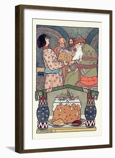 The Meeting-Ivan Bilibin-Framed Art Print