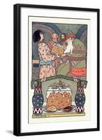 The Meeting-Ivan Bilibin-Framed Art Print