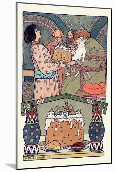 The Meeting-Ivan Bilibin-Mounted Art Print