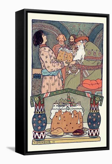 The Meeting-Ivan Bilibin-Framed Stretched Canvas