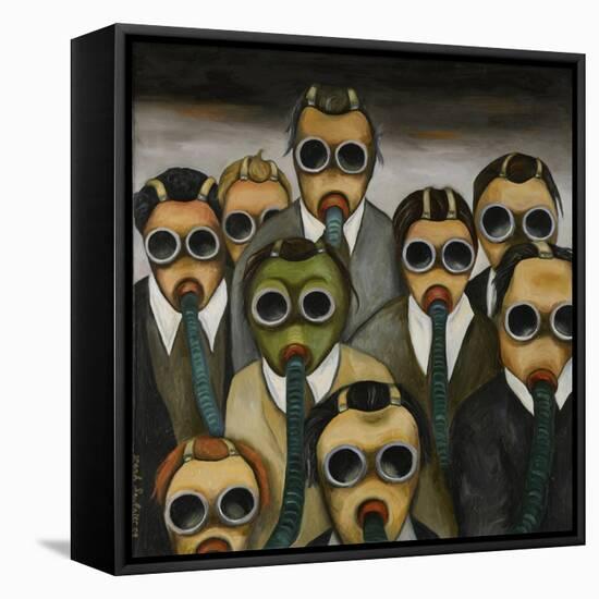 The Meeting-Leah Saulnier-Framed Stretched Canvas