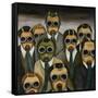 The Meeting-Leah Saulnier-Framed Stretched Canvas