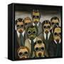 The Meeting-Leah Saulnier-Framed Stretched Canvas