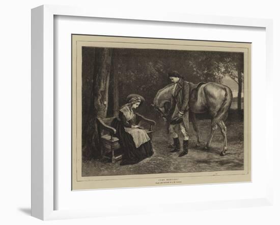 The Meeting-James Dawson Watson-Framed Giclee Print