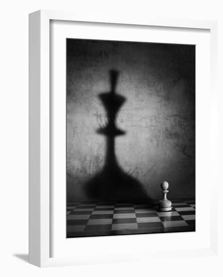 The megalomania (an improved version)-Victoria Ivanova-Framed Photographic Print