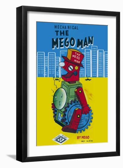 The Megoman-null-Framed Art Print