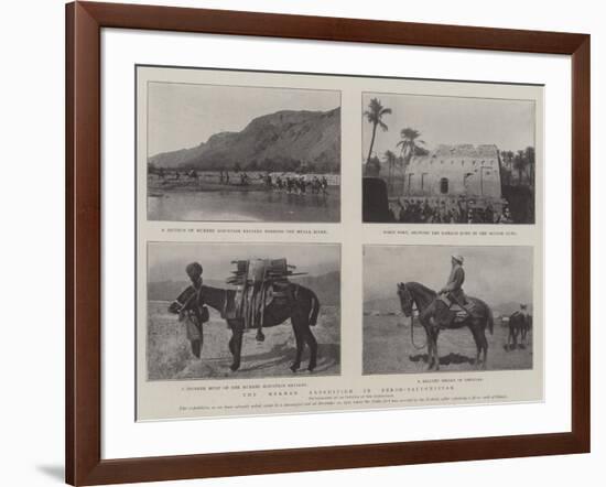 The Mekran Expedition in Perso-Baluchistan-null-Framed Giclee Print