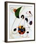 The Melancholic Singer-Joan Miro-Framed Art Print