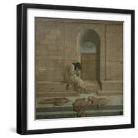 The Melancholy-Sandro Botticelli-Framed Giclee Print