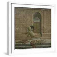 The Melancholy-Sandro Botticelli-Framed Giclee Print