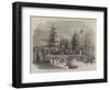 The Melbourne and Hobson's Bay Railway Company's Pier at Sandridge, Near Melbourne, Australia-null-Framed Giclee Print