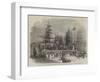 The Melbourne and Hobson's Bay Railway Company's Pier at Sandridge, Near Melbourne, Australia-null-Framed Giclee Print