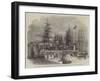 The Melbourne and Hobson's Bay Railway Company's Pier at Sandridge, Near Melbourne, Australia-null-Framed Giclee Print