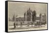 The Melbourne Exhibition for 1880, Now in Course of Construction-null-Framed Stretched Canvas