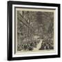 The Melbourne Exhibition, the Cantata at the Opening Ceremony-null-Framed Giclee Print