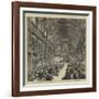 The Melbourne Exhibition, the Cantata at the Opening Ceremony-null-Framed Giclee Print
