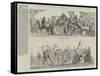 The Melbourne Monument of Burke and Wills, the Australian Explorers-null-Framed Stretched Canvas