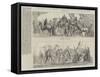 The Melbourne Monument of Burke and Wills, the Australian Explorers-null-Framed Stretched Canvas