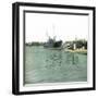 The "Melchior" Leaving the Quays of Christiania (Present Day Oslo, Norway)-Leon, Levy et Fils-Framed Photographic Print