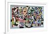 The Mellow Pad, 1945-1951-Stuart Davis-Framed Art Print