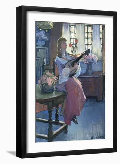 The Mellowinds of March-Elizabeth Adela Stanhope Forbes-Framed Giclee Print