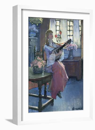 The Mellowinds of March-Elizabeth Adela Stanhope Forbes-Framed Giclee Print