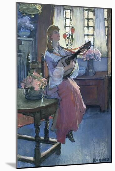 The Mellowinds of March-Elizabeth Adela Stanhope Forbes-Mounted Giclee Print