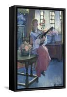 The Mellowinds of March-Elizabeth Adela Stanhope Forbes-Framed Stretched Canvas