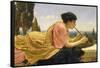 The Melody, 1904-John William Godward-Framed Stretched Canvas