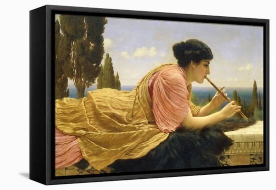 The Melody, 1904-John William Godward-Framed Stretched Canvas