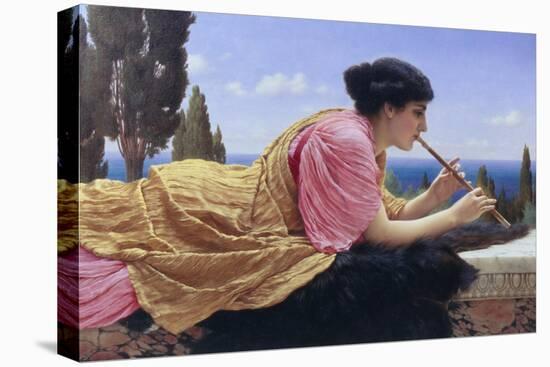 The Melody-John William Godward-Stretched Canvas