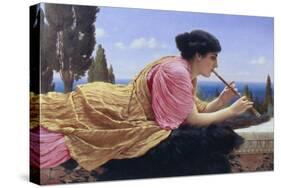 The Melody-John William Godward-Stretched Canvas