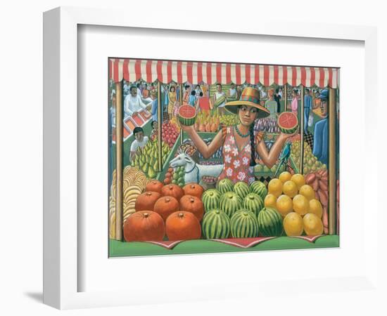 The Melon Seller, 2015-PJ Crook-Framed Giclee Print