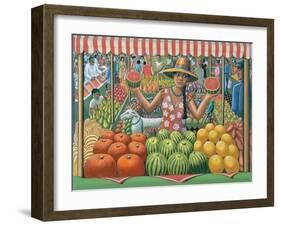 The Melon Seller, 2015-PJ Crook-Framed Giclee Print