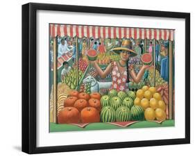 The Melon Seller, 2015-PJ Crook-Framed Giclee Print