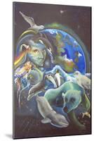 The Melting Earth-Sue Clyne-Mounted Giclee Print