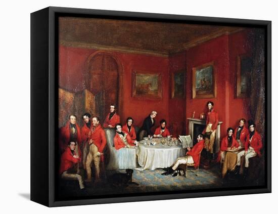 The Melton Hunt Breakfast-Sir Francis Grant-Framed Stretched Canvas