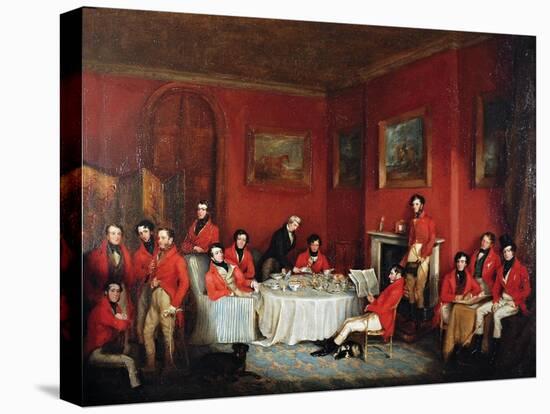 The Melton Hunt Breakfast-Sir Francis Grant-Stretched Canvas