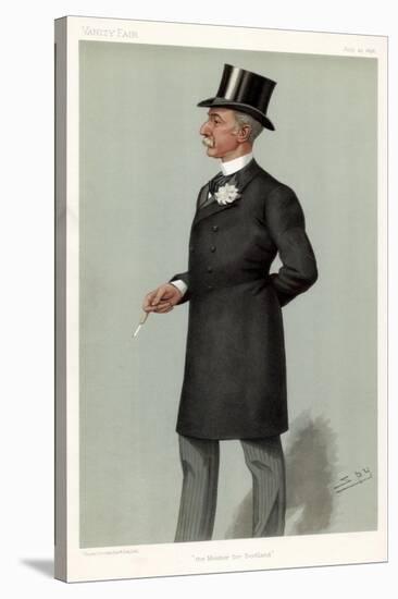 The Member for Scotland, Sir Lewis Mciver, Scottish Politician, 1896-Spy-Stretched Canvas