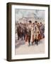 The Members Leaving the Dooma-Frederic De Haenen-Framed Giclee Print