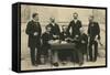 The Members of the First International Olympic Committee. Athens, Greece, 1896-Albert Meyer-Framed Stretched Canvas