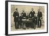 The Members of the First International Olympic Committee. Athens, Greece, 1896-Albert Meyer-Framed Photographic Print