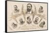 The members of the House of Steinway and Sons, 1890-American School-Framed Stretched Canvas