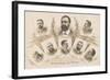 The members of the House of Steinway and Sons, 1890-American School-Framed Giclee Print