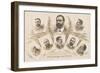 The members of the House of Steinway and Sons, 1890-American School-Framed Giclee Print