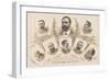 The members of the House of Steinway and Sons, 1890-American School-Framed Giclee Print