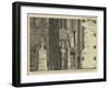 The Memorial Bust of Longfellow, Recently Unveiled in Westminster Abbey-null-Framed Giclee Print
