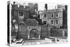 The Memorial Garden Eton College, 1936-null-Stretched Canvas