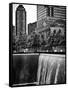 The Memorial Pool at 9/11 Memorial View, 1WTC, Manhattan, New York, USA-Philippe Hugonnard-Framed Stretched Canvas